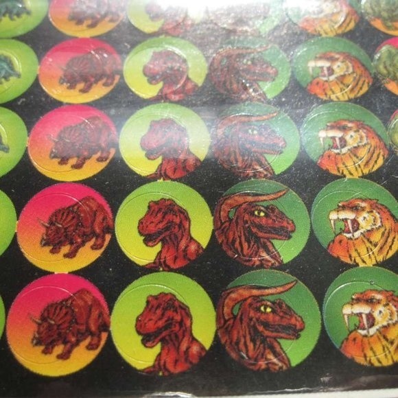 Eureka Paper Magic Group 704 Dinosaur Mini Motivational Stickers Older Product! - Picture 3 of 6